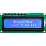 модуль дисплея LCD 1602A (синий) с контроллером